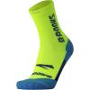 imageBrooks Ghost Crew Socks I Performance Running Cushioned Socks with Arch Support for Men ampamp WomenNeon YellowBr Crew