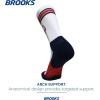 imageBrooks Ghost Crew Socks I Performance Running Cushioned Socks with Arch Support for Men ampamp WomenTexas23