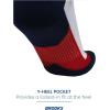 imageBrooks Ghost Crew Socks I Performance Running Cushioned Socks with Arch Support for Men ampamp WomenTexas23