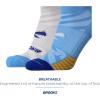 imageBrooks Ghost Lite No Show Socks I Performance Running Comfort Fit with Arch Support for Men ampamp Women 2Pack SetBluePeacoat  Light GreyBlue