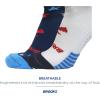 imageBrooks Ghost Lite No Show Socks I Performance Running Comfort Fit with Arch Support for Men ampamp Women 2Pack SetNavyWhite Run Usa 24