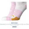 imageBrooks Ghost Lite No Show Socks I Performance Running Comfort Fit with Arch Support for Men ampamp Women 2Pack SetQuartzWhite  WhiteQuartz