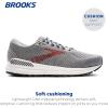 imageBrooks Mens Addiction GTS 15 Supportive Running ShoeGreyEbonyChili Oil