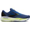 imageBrooks Mens Adrenaline GTS 24 Supportive Running ShoeNavy PeonyBlackAcid Lime