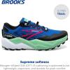 imageBrooks Mens Caldera 7 Trail Running ShoeVictoria BlueBlackSpring Bud