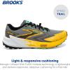 imageBrooks Mens Catamount 3 Trail Running ShoeLemon ChromeSedona Sage