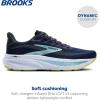 imageBrooks Mens Ghost 17 Neutral Running ShoePeacoatLimeBlue