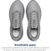 imageBrooks Mens Ghost 17 Neutral Running ShoePrimer GrayOyster Mushroom
