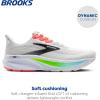 imageBrooks Mens Ghost 17 Neutral Running ShoeWhitePink ClayGecko
