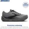 imageBrooks Mens Ghost Max 3 Neutral Running ampamp Walking ShoePrimer GreyEbony