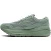 imageBrooks Mens Ghost Max SuedeLeather Neutral Running ampamp Walking ShoeGreenSea