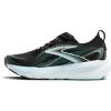 imageBrooks Mens Glycerin 22 Neutral Running ShoeBlackAtomizerBlazing Orange