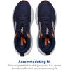imageBrooks Mens Glycerin GTS 22 Supportive Running ShoePeacoatBlue RibbonOrange