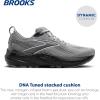 imageBrooks Mens Glycerin GTS 22 Supportive Running ShoePrimer GrayEbonyBluewash