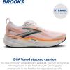 imageBrooks Mens Glycerin GTS 22 Supportive Running ShoeWhiteOrangeGreen Blue Slate