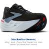imageBrooks Mens Glycerin Max Neutral Running ampamp Walking ShoeBlackEbonyWinter Sky