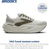 imageBrooks Mens Glycerin Max Neutral Running ampamp Walking ShoeGreyDusty OliveTea