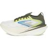 imageBrooks Mens Hyperion Max 3 Neutral Running ShoeBlancAcid LimeBlue