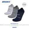 imageBrooks RunIn No Show Socks I Men ampamp Women Performance Athletic Running Socks I Comfort Fit 3Pack SetNavyAsphaltLt Grey