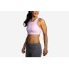 imageBrooks Womens 3 Pocket Sports Bra for Running Workouts ampamp SportsOrchid HazeRosewater