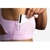 imageBrooks Womens 3 Pocket Sports Bra for Running Workouts ampamp SportsOrchid HazeRosewater