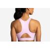 imageBrooks Womens 3 Pocket Sports Bra for Running Workouts ampamp SportsOrchid HazeRosewater