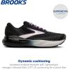 imageBrooks Womens Adrenaline GTS 24 Supportive Running ShoeBlackLilacMontana