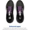 imageBrooks Womens Adrenaline GTS 24 Supportive Running ShoeBlackLilacMontana