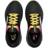 imageBrooks Womens Adrenaline GTS 24 Supportive Running ShoeBlackYellowFuchsia