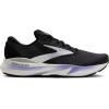 imageBrooks Womens Adrenaline GTS 24 Supportive Running ShoeEbonyBlue HeronSilver