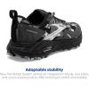 imageBrooks Womens Cascadia 17 GTX Waterproof Trail Running ShoeBlackEbonyOyster