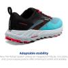 imageBrooks Womens Cascadia 17 GTX Waterproof Trail Running ShoeBluefishBlackDiva Pink