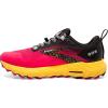 imageBrooks Womens Cascadia 17 GTX Waterproof Trail Running ShoeDiva PinkBlackLemon Chrome