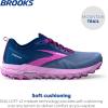 imageBrooks Womens Cascadia 17 GTX Waterproof Trail Running ShoeNavyPurpleViolet