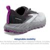 imageBrooks Womens Cascadia 17 GTX Waterproof Trail Running ShoeOysterBlackened PearlPurple