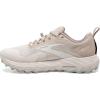 imageBrooks Womens Cascadia 17 GTX Waterproof Trail Running ShoeWhite SandChateau Grey