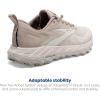 imageBrooks Womens Cascadia 17 GTX Waterproof Trail Running ShoeWhite SandChateau Grey