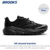 imageBrooks Womens Cascadia 19 Mountain Trail Running ShoeBlackBlackEbony