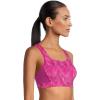 imageBrooks Womens Convertible 20 Sports Bra for High Impact Running Workouts and Sports with Maximum SupportMagenta Aqueous