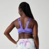 imageBrooks Womens Convertible 20 Sports Bra for High Impact Running Workouts and Sports with Maximum SupportSonic Violet
