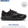 imageBrooks Womens Divide 5 GTX Waterproof Trail Running ShoeBlackAlloyPrimer Grey