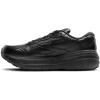 imageBrooks Womens Ghost Max SuedeLeather Neutral Running ampamp Walking ShoeBlackBlack