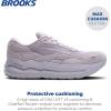 imageBrooks Womens Ghost Max SuedeLeather Neutral Running ampamp Walking ShoeLilacLavender
