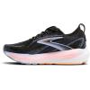 imageBrooks Womens Glycerin 22 Neutral Running ShoeBlackBlue HeronOrange
