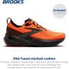 imageBrooks Womens Glycerin 22 Neutral Running ShoeOrangeBlack