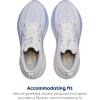 imageBrooks Womens Glycerin 22 Neutral Running ShoeWhiteBlue HeronApricot