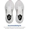 imageBrooks Womens Glycerin 22 Neutral Running ShoeWhiteGreyBlack