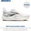 imageBrooks Womens Glycerin GTS 22 Supportive Running ShoeWhiteGreyBlack