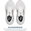 imageBrooks Womens Glycerin GTS 22 Supportive Running ShoeWhiteGreyBlack