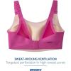 imageBrooks Womens Scoopback 20 Sports Bra for High Impact Running Workouts ampamp Sports with Maximum SupportFrosted MauveMauve